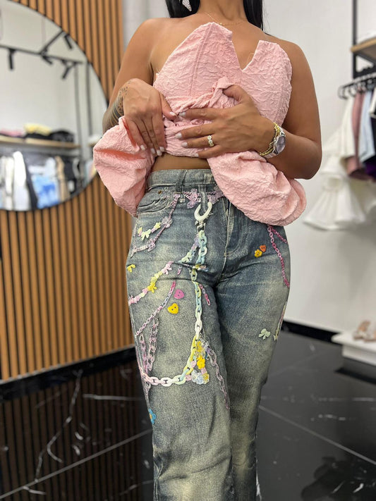 JEANS DISEGNATO