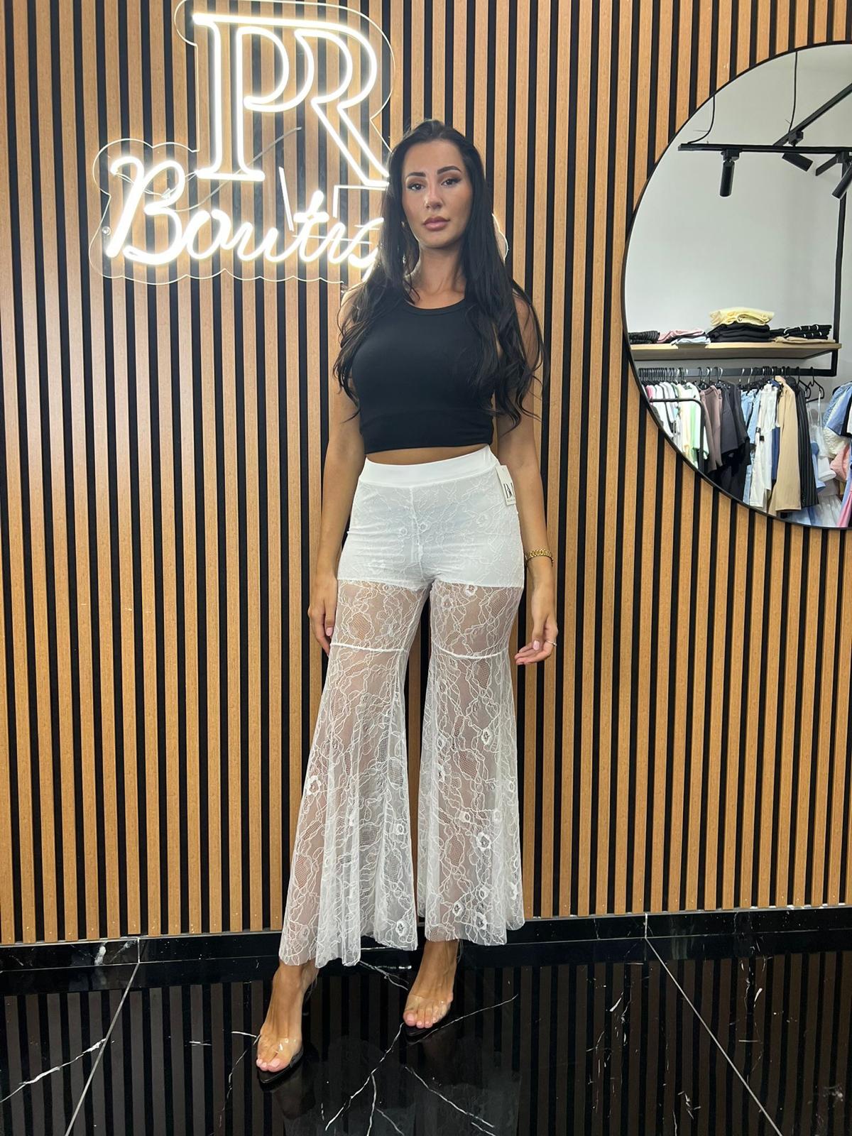 PANTALONE IN PIZZO