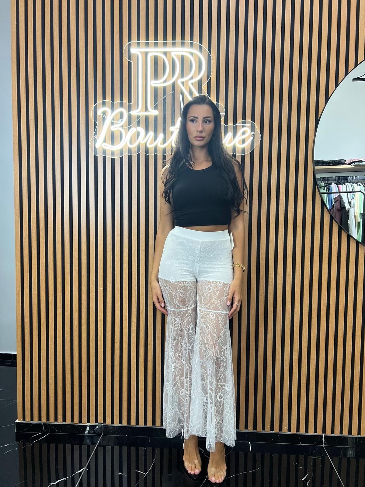 PANTALONE IN PIZZO