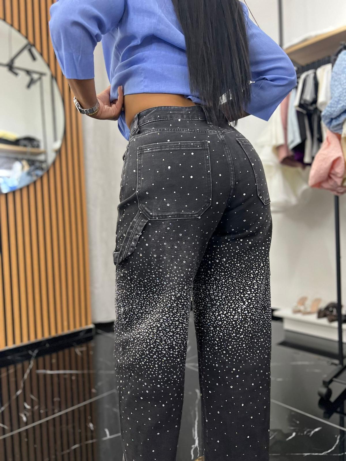 JEANS BRILLANTINATO