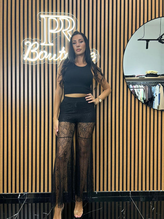 PANTALONE IN PIZZO