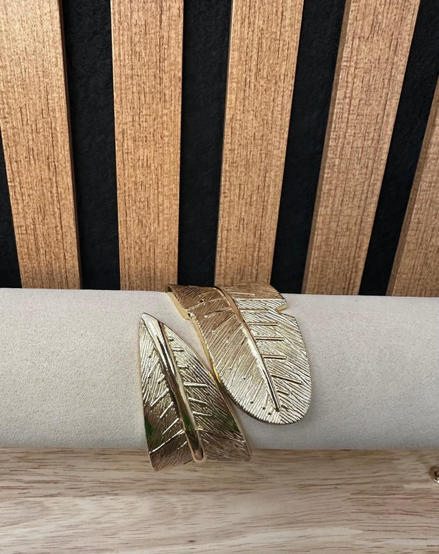 BRACCIALE FOGLIA RIGIDO