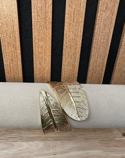 BRACCIALE FOGLIA RIGIDO